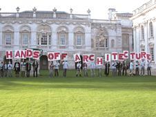 Cambridge protest - 2004